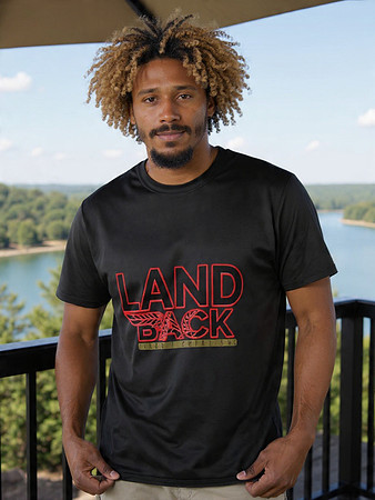 Landback Feather Flyer: Active T-Shirt