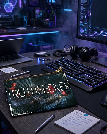 TruthSeeker: Zipper Pouch