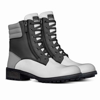 Zip Military Boots: R8RZ