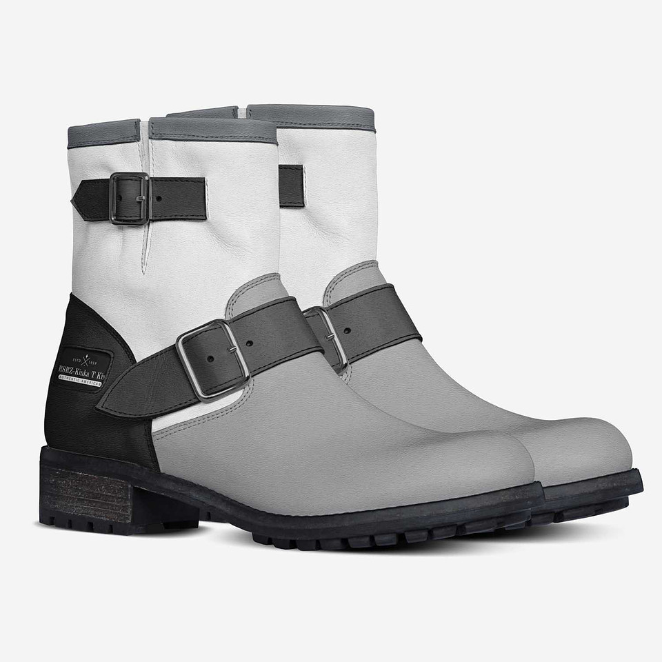 Police Belted Boots: R8RZ