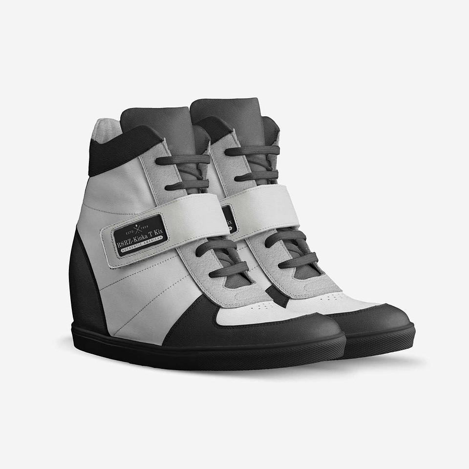 High Top Wedge Sneakers: R8RZ