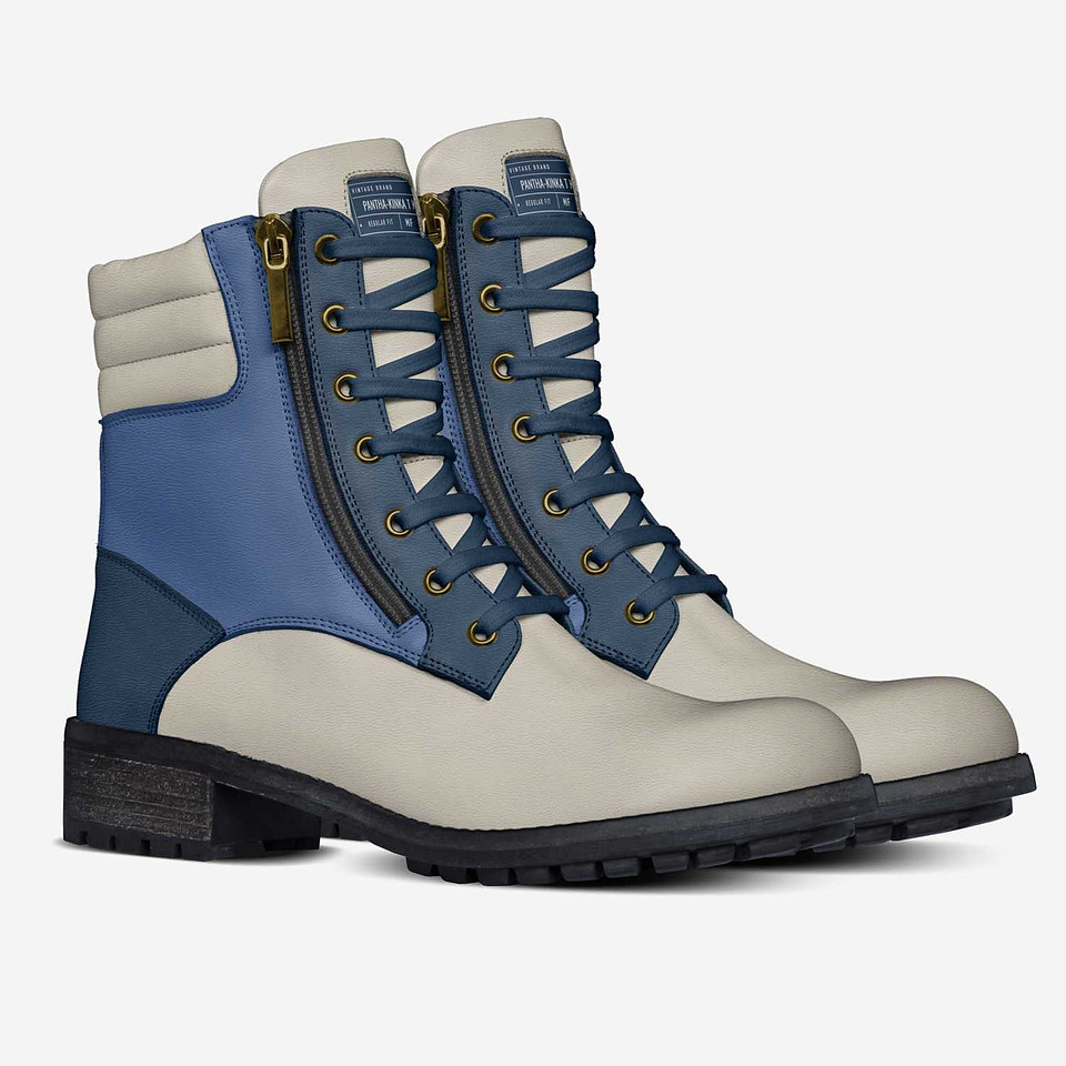 Zip Military Boots: Pantha