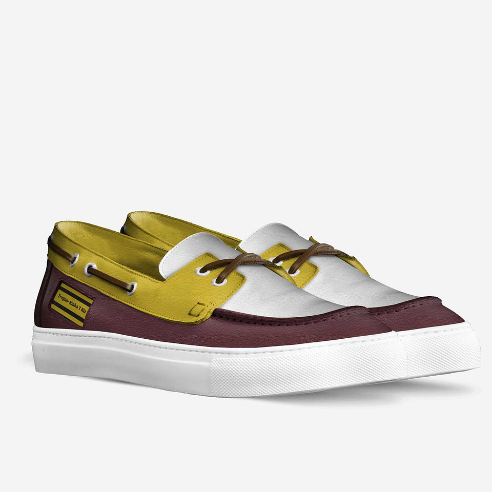 Classic Boat Sneakers: Trojan