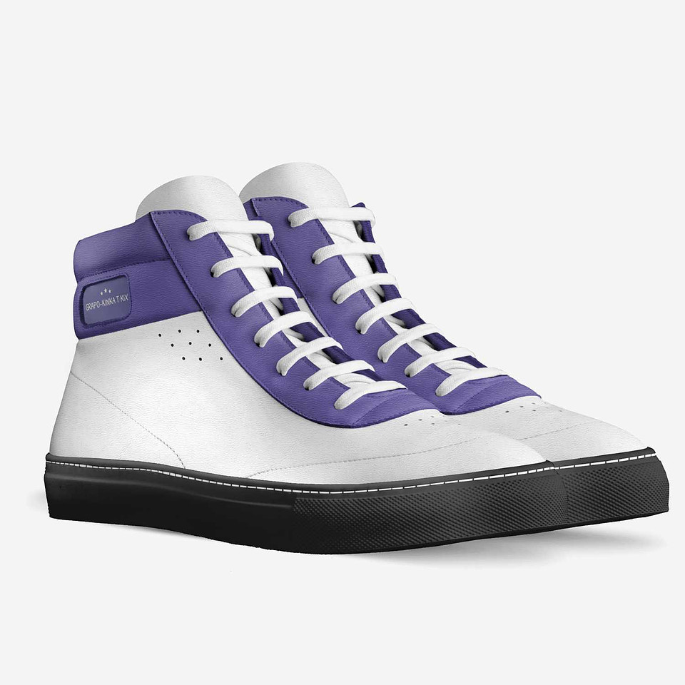 Vintage High Top Shoes: Grapo