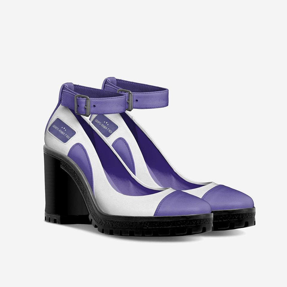 Ankle Strap Heels: Grapo