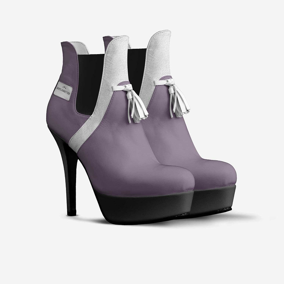 Tassels Platform Pumps: Grapo