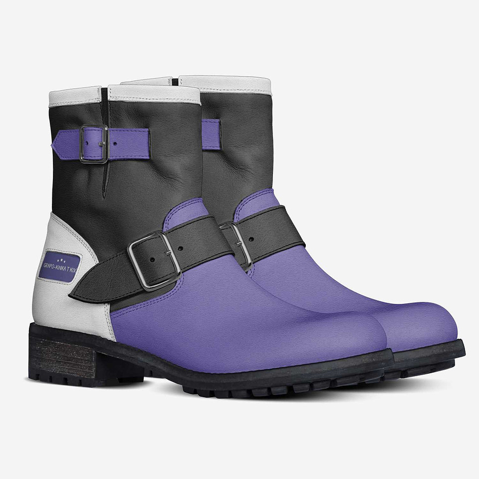 Police Belted Boots: Grapo