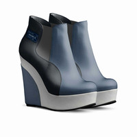 Ankle Wedge Boots: Pantha