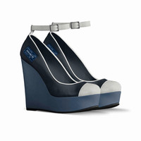 Ankle Strap Wedges: Pantha