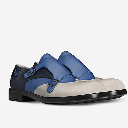 Traditional Monk Strap Shoes: Pantha