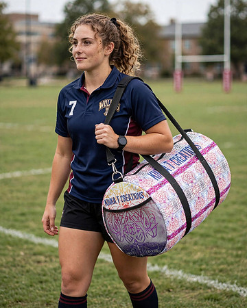 Graffiti Flower: Duffle Bag