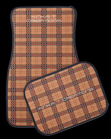The Red Plaid: Auto Mats