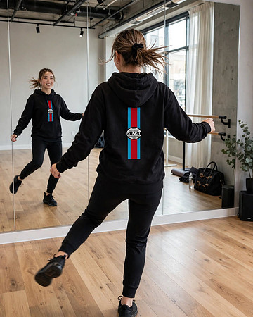 Adult Hoodie (Black): 20/20 Perfect Vision