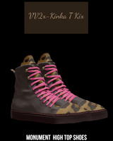Monument High Top Shoes: VV2x