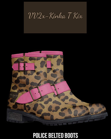 Police Belted Boots: VV2x