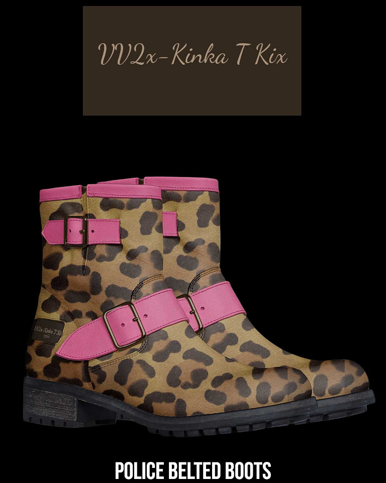 Police Belted Boots: VV2x