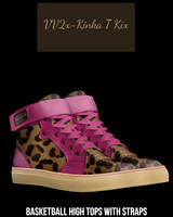 Basketball High Tops With Straps