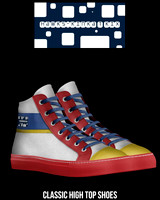 Classic High Top Sneakers: Hawks