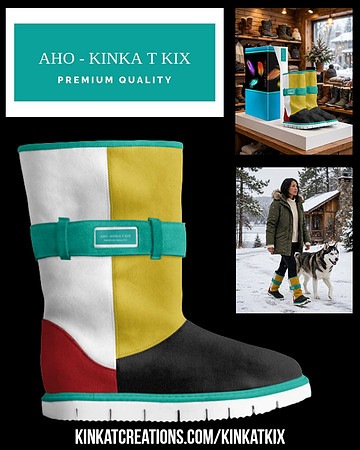 Belted Mid Boots: Aho