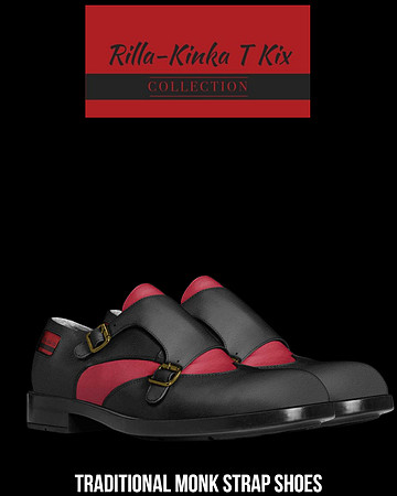 Traditional Monk Strap Shoes: Rilla