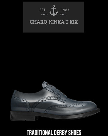 Traditional Derby Shoes (Shine): Charq
