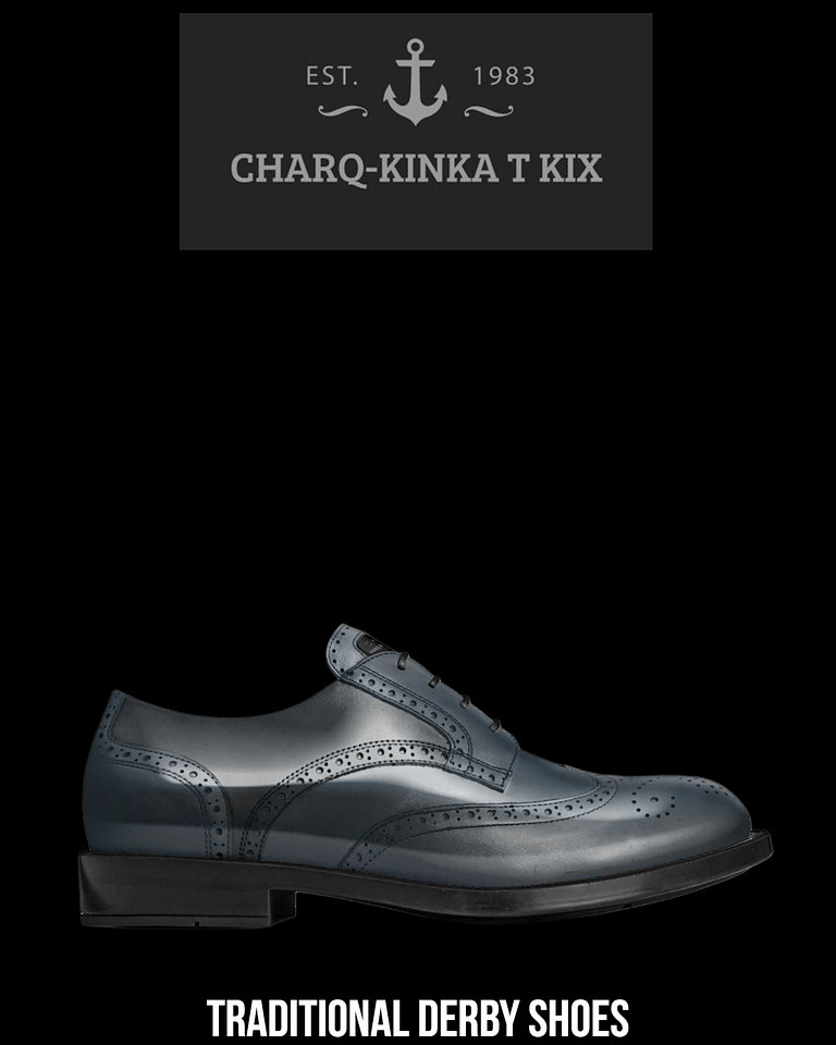 Traditional Derby Shoes (Shine): Charq