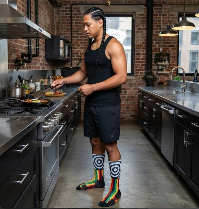 Sustainable Premium & Hiigh-Performance Athletic Crew Socks: Zones