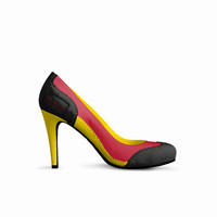 British High Heel Shoes (Black): Rilla