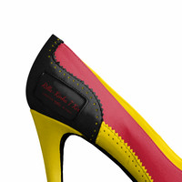 British High Heel Shoes (Black): Rilla