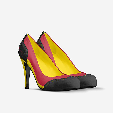 British High Heel Shoes (Black): Rilla