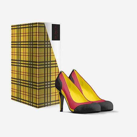 British High Heel Shoes (Black): Rilla