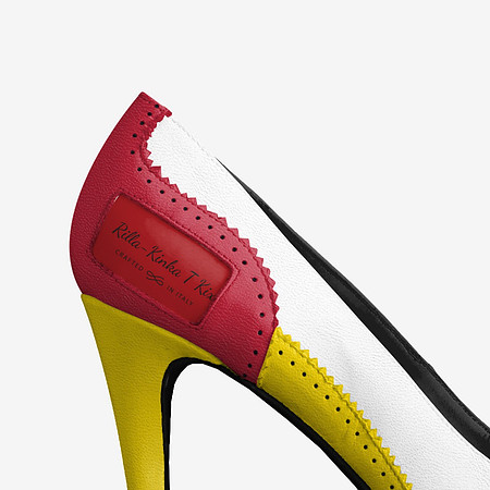 British High Heels (White): Rilla