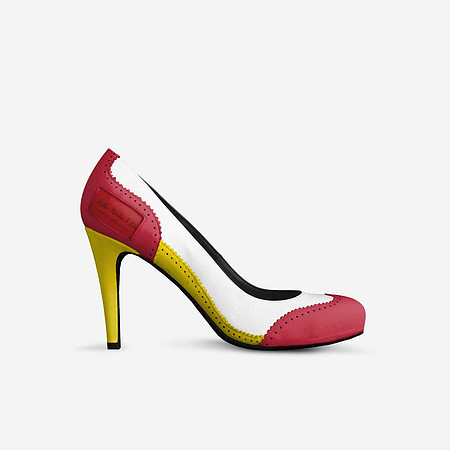 British High Heels (White): Rilla