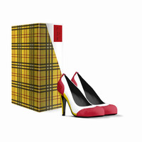 British High Heels (White): Rilla