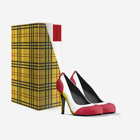British High Heels (White): Rilla