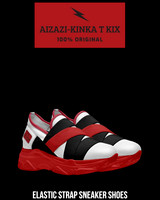 Elastic Strap Sneakers Shoes: Aizazi