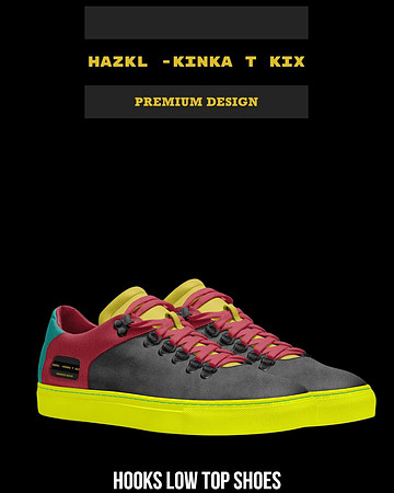 Hooks Low Top Shoes: Hazkl