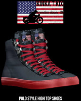 Polo Style High Tops: Freedom Racer '76