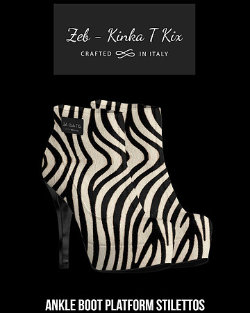 Zeb: Ankle Boot Platform Stiletto
