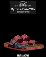 Belt Sandals: Myrman