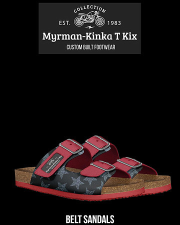 Belt Sandals: Myrman