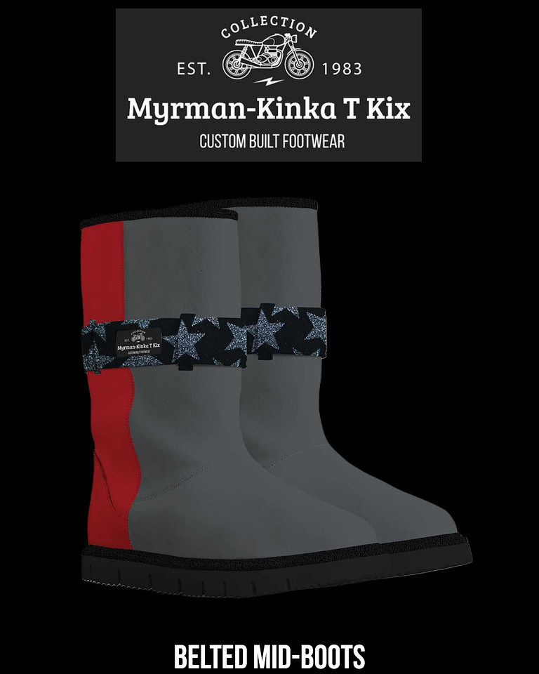 Belted Mid-Boots: Myrman