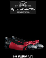 Bow Ballerina Flats: Myrman
