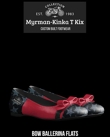 Bow Ballerina Flats: Myrman
