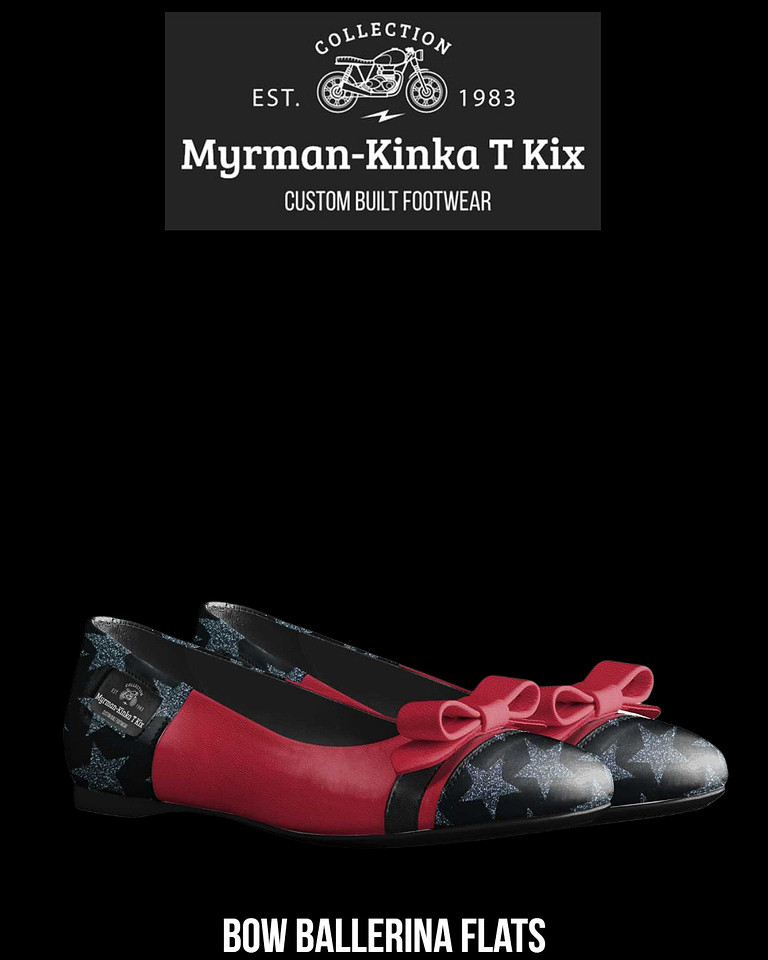 Bow Ballerina Flats: Myrman