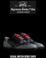 Casual British Derby Shoes: Myrman