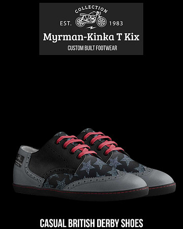Casual British Derby Shoes: Myrman