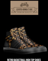 Retro Basketball High Tops