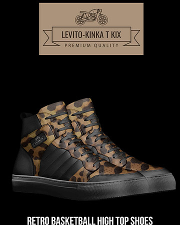 Retro Basketball High Tops: Levito
