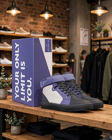 Basketball High Tops With Straps: Grapo